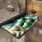 Olnamaro Tapis De Bain Antidérapant,Tapis de Bain Diatomite&Modèle Rare 3D(Le cœur de l'océan),Tapis de Bain Doux, Absorbant et Séchant Rapidement,Décorer l'ambiance60x40CM