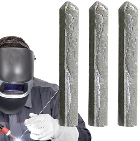 WEITING Soudure À Faible Fusion, Baguette De Soudage Universelle, Baguettes De Soudage Faciles À Fondre, Fusion Facile À Basse Température Fil Fourré pour Réparer Les Réservoirs D’Eau en Aluminium