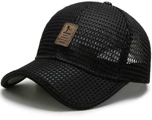 Cozyan Cappello da Baseball Traspirante Cappelli Unisex Snapback di Berretto Casuale Regolabile Cappello da Baseball Berretto da Baseball Unisex Regolabile Cappello con Visiera