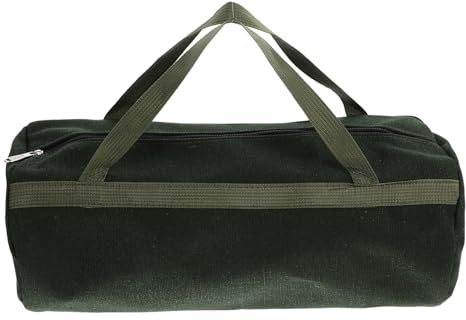 Homoyoyo Multifunktionale Werkzeugtasche Strapazierfähigem Canvas Für Und Elektriker Großes Fassungsvermögen Aufbewahrung Von Reparaturwerkzeugen Und Zubehör Organisierte