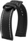 Passend for Breitling, Passend for Citizen, Passend for Tissot, Passend for Omega 20, 22 mm, 23 mm, 24 mm, Nylon-Fluorkautschuk-Armband, weiches Silikonarmband, Herren-Uhrenarmband(Black White black A