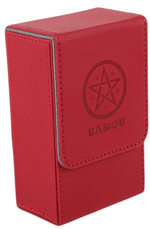 Gogogmee Karten Aufbewahrungsbox Mit Deckel Tarotkartenbox Für Aufbewahrung Magnetischer Verschluss Spielkartenhalter Tragbar Für Tarotkarten Tagebücher Postkarten Und Mehr