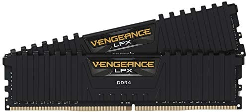 Corsair Vengeance LPX 16Go (2x8Go) DDR4 3200MHz C16 XMP 2.0 Kit de Mémoire Haute Performance pour AMD Ryzen - Noir