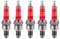 5Pcs Racing Zündkerze mit 3 Elektroden für Roller GY6 Motor