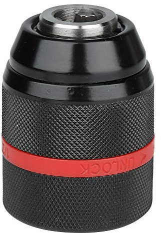 fasient Bohrfutter für Handbohrmaschine ohne Schlüssel, automatische Spannung, Spannbereich des Bohrfutters 2~13 mm / 0,04~0,51 Zoll, Anschlussgröße 1/2-20UNF