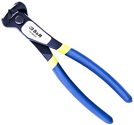 S&R Tenaglia con taglienti affilati in acciaio C70 temprato HRC 66. Pinza multiuso