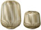 blomus Laterne Lito 2er Set | Champagne | Größe M und L | 28L x 28B x 27H cm | 33L x 33B x 45H cm | Kerzenhalter Champagne | Windlicht aus Edelstahl | Laterne Deko | Indoor Windlicht