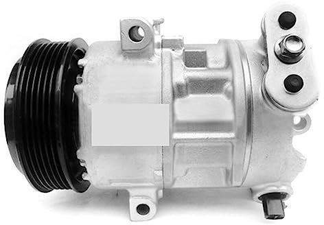 Auto Compressore d'aria AC 5SL12C 447190-7001 55703917 5D3375400 51803075 DCP09019 TSP0155467 6PK compatibile con Fiat Grande Punto 1.3 JTD Linea