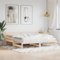 Iiaky Tagesbett Ausziehbar Weiß 80x200 cm Bett Ausziehbar Bett Zum Ausziehen Ausziehbares Tagesbett Bett Sofa Massivholz Kiefer