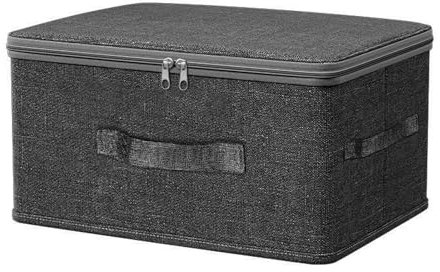 JASFLY Faltbarer Abschließbare Box, 40 * 30 * 21cm Abschliessbare Box Mit Deckel Kiste Abschließbar Aufbewahrungsbox Veranstalter für Schlafzimmerschrank Regal