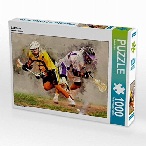 CALVENDO Puzzle Lacrosse 1000 Teile Lege-Größe 64 x 48 cm Foto-Puzzle Bild von Peter Roder