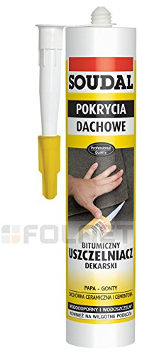 Soudal Dachdicht Bitumen Dichtstoff 310 ml schwarz