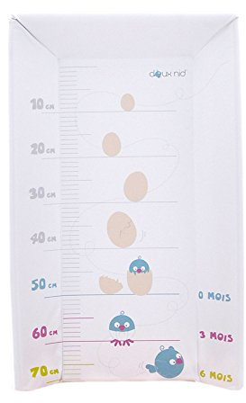 DOMIVA Matelas à Langer avec Fond Rigide Toise