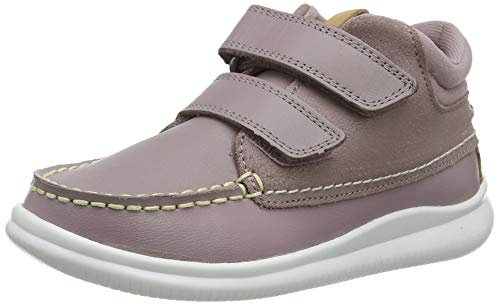 Clarks Cloud Tuktu T, Girls’ Hi-Top Trainers, Pink (Pink Combi Lea Pink Combi Lea), 7 Child UK (24 EU)