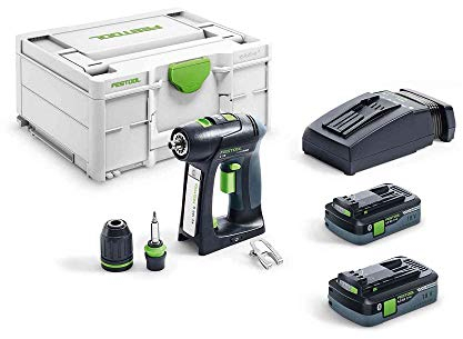Festool Cordless Drill C 18 HPC 4,0 I-Plus
