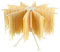 Ourokhome Collapsible Pasta Drying Rack- Plastic Household Noodle Stander with 10 Arms