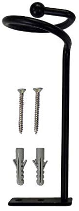 tilldekor Vorhang Drapierhaken in schwarz