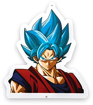TEKNOFUN – Offizielle Lizenz Dragon Ball Super – Neon-LED-Wandbild Goku – Lichtdekoration – USB-Kabel (im Lieferumfang enthalten) – Lieferung mit 2 Stützen – Ab 14 Jahren – 811414