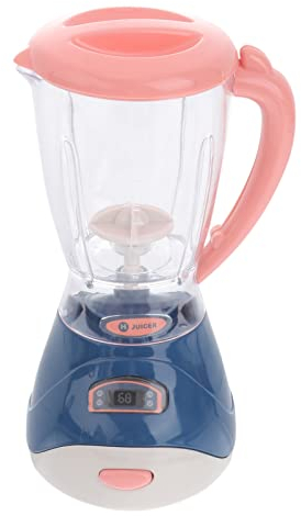 STOBOK Kid Role Play Electric Simulation Juicer Toys Pretend Kitchen Appliance for Kids Toddler Learning Kitchen Toy
