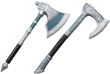 Blazing S. Fantasy Mittelalter Assassin Valhalla Schaumstoff-Wikinger-Axt-Set