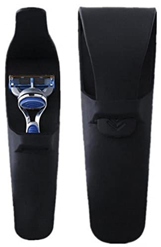 Silikon-Rasierer-Etui Tragbare weiche Rasierer-Schutztasche Reise-Rasierer-Aufbewahrungskoffer Sicherheits-Rasierer-Tasche für den Außenbereich