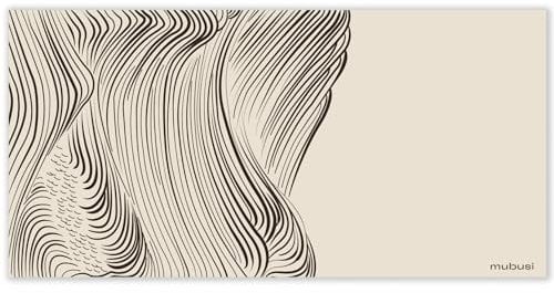 mubusi Vinyl Teppich Küche Lounge - Verschiedene Größen - (Surfen 80x160 cm)