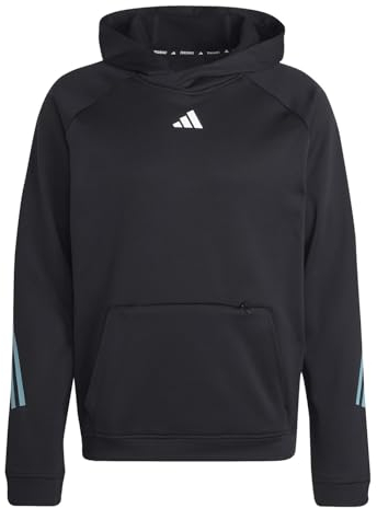 ADIDAS Homme Ti 3s Hoodie Sweatshirt, Noir, M EU