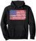 T-Shirt mit amerikanischer Flagge: USA patriotisch für US-Männer, Frauen, Kinder Pullover Hoodie
