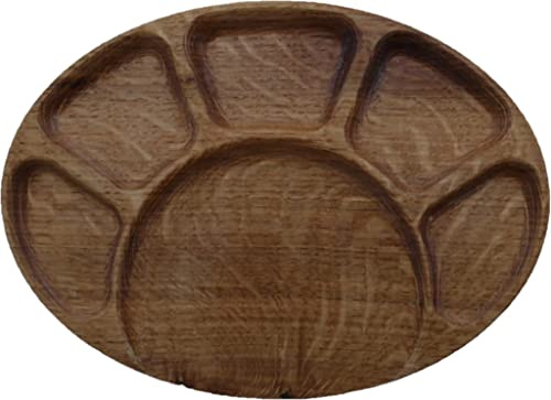 Assiette à fondues et raclette en bois (gravage au dos)