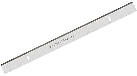 SLOYCA 2pcs 261mm HSS Thicknesser Planer Blade 261x16.5x1.5mm Woodworking Knives For HMS1070 JET JPT-10B Erbauer EPT1500