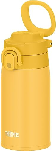 Thermos JOS-400 Y Mug isotherme avec poignée de transport, 400 ml, jaune