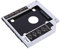 Mrisata Bay CD ROM Unidad Externa 18 × 15 × 3 9,5 Mm Aluminio HDD Ssd Enclosure Unidad de Disco Duro Bay Caddy Adaptador de DVD óptico para Computadora Portátil