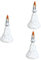 Uonlytech 3st 3d Gedruckte Nachtlampe Schickes Licht 3d-druck-space-shuttle-lampe Schlafzimmer Lichter Dekor Raketenlampe Mini-3d-rakete Steampunk-lampe Junge Schlafzimmerbeleuchtung Kind