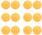 TAMOSH 500 Stück 40 mm Tischtennis-Trainingsbälle, Tischtennisbälle, Gelb/Zufällig
