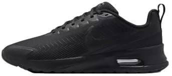NIKE Herren Air Max Nuaxis Sneaker, Black Black Anthracite, 45 EU