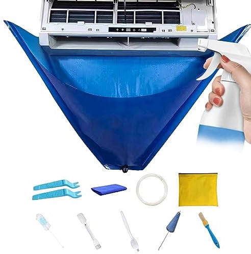Wedhapy Air Conditioner Cleaning Kit Ac Cleaner Cleaning Drain Kit Conditioning Waterproof Hose Kit Split Air Conditioning Cleaning Cover