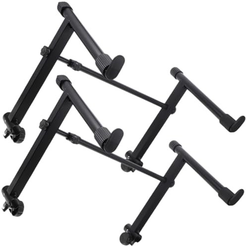 DRESSOOS Stable Electronic Keyboard Holder Metal Stand for Wallmount Keyboard and Rack