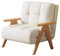 Sillon Cama 1 Plaza Plegable Sofá Cama Convertible con Respaldo Ajustable en 5 Posiciones Almohada Acolchada para Oficina Dormitorio Salón
