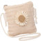 Iridsmole Straw Bag for Women, Weave Handmade Bohemian Crossbody Bag, Summer Beach Bags for Ladies Summer Beach Holiday Travel