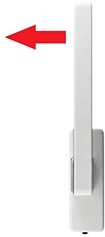 Schiebetür GU PSK Drehgriff DIRIGENT 966/976, 34225 oder auch 30152, DIN Rechts weiss incl. SN-TEC Montageschlüssel und Montagematerial