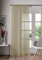 ASAB Single Panel Slot Top Voile Curtain Sheer Quality Pole & Rod Pocket Plain Colours For Window and Doors - 148cm x 229cm - Cream