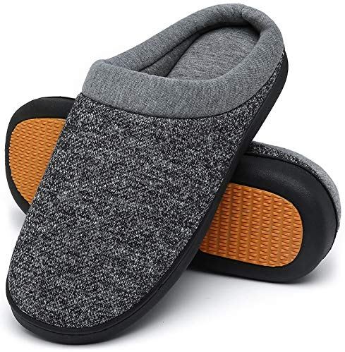 Mishansha Zapatillas Casa Hombre Mujer Invierno Pantuflas Hombre Invierno Zapatillas de Casa Antideslizantes Calientes Slippers Espacio Exterior, Gr.45 EU