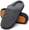 Mishansha Zapatillas Casa Hombre Mujer Invierno Pantuflas Hombre Invierno Zapatillas de Casa Antideslizantes Calientes Slippers Espacio Exterior, Gr.45 EU