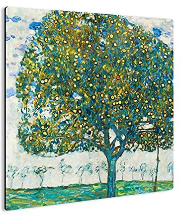 Giallobus - Giallopanel Art Board - Gustav Klimt - Apfelbaum II - MDF-Holz - 29,7X29,7