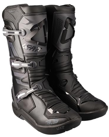 Leatt 3022060164 Stivale 3.5, Us11/Uk10/Eu45.5/Cm 29.5, Nero