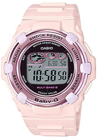 [Casio] Orologio Baby-G Radio Solar 2021 Modello BGR-3000UCB-4JF Donna Rosa