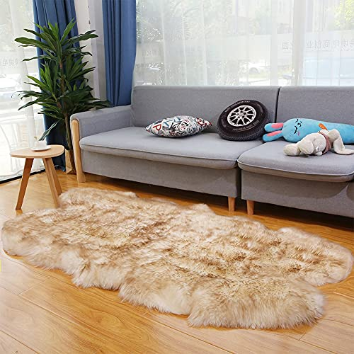 Altlue Lammfell Teppich Groß Echt Fellteppich Flauschiger Fell Teppiche Lammfell Echt Groß Für Wohnzimmer Schlafzimmer