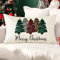 JOTOM Weihnachten Kissenbezug Deko Kissenhülle Winter Dekokissen Sofakissen Bezug für Sofa Couch Haus Outdoor Bauernhof