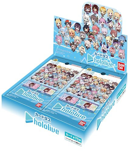 BANDAI Plastic Carddass Hololive (Box), Pack of 20