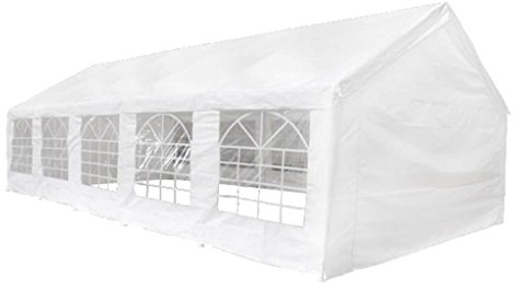 Tenda per feste 10 x 5 m Gazebo pieghevole bianco Gazebo Gazebo Euroland Gazebo da esterno Gazebo impermeabile